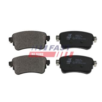 Jeu de 4 plaquettes de frein avant FAST