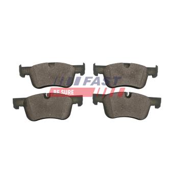 Jeu de 4 plaquettes de frein avant FAST