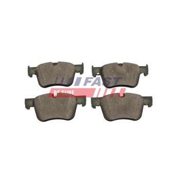 Jeu de 4 plaquettes de frein avant FAST