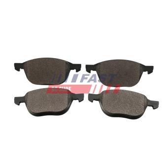 Jeu de 4 plaquettes de frein avant FAST