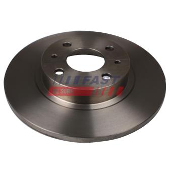 Jeu de 2 disques de frein avant FAST