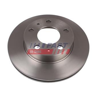 Jeu de 2 disques de frein avant FAST