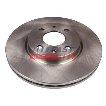 Jeu de 2 disques de frein avant FAST