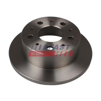 Jeu de 2 disques de frein arrière FAST