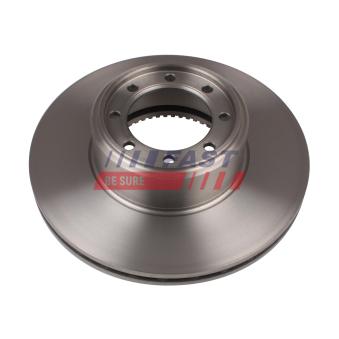 Jeu de 2 disques de frein arrière FAST