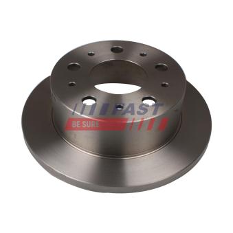 Jeu de 2 disques de frein arrière FAST