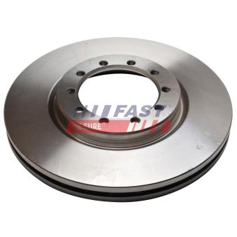 Jeu de 2 disques de frein avant FAST