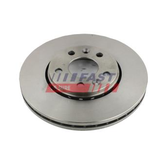 Jeu de 2 disques de frein avant FAST