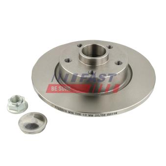 Jeu de 2 disques de frein arrière FAST