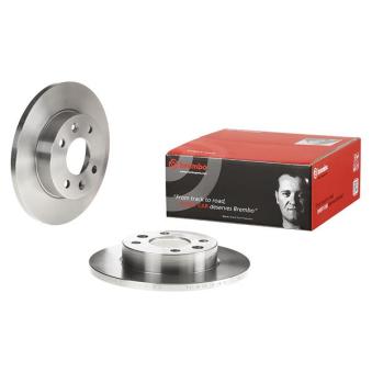 Jeu de 2 disques de frein avant BREMBO