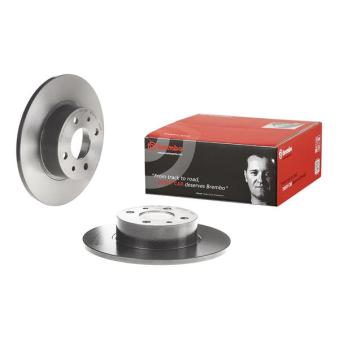 Jeu de 2 disques de frein arrière BREMBO
