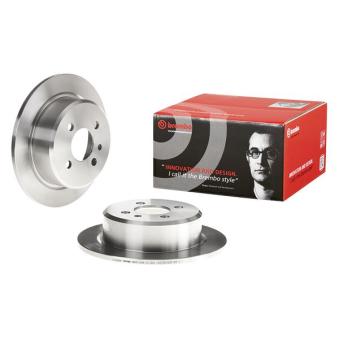 Jeu de 2 disques de frein arrière BREMBO