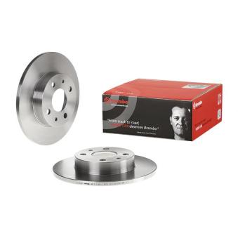 Jeu de 2 disques de frein arrière BREMBO
