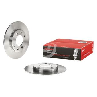 Jeu de 2 disques de frein arrière BREMBO