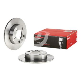Jeu de 2 disques de frein arrière BREMBO