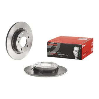 Jeu de 2 disques de frein arrière BREMBO