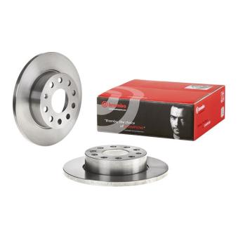 Jeu de 2 disques de frein arrière BREMBO 08.9488.10