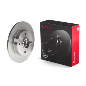 Jeu de 2 disques de frein arrière BREMBO