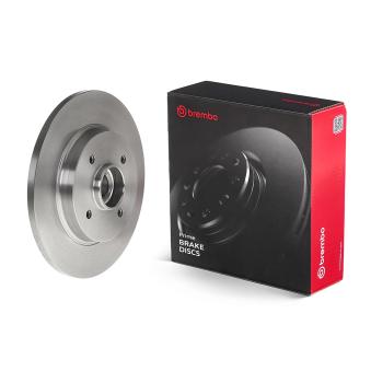 Jeu de 2 disques de frein arrière BREMBO