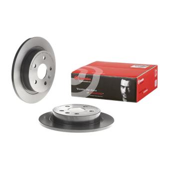 Jeu de 2 disques de frein arrière BREMBO