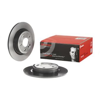 Jeu de 2 disques de frein arrière BREMBO