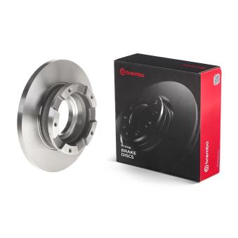 Jeu de 2 disques de frein arrière BREMBO