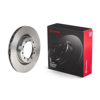 Jeu de 2 disques de frein avant BREMBO