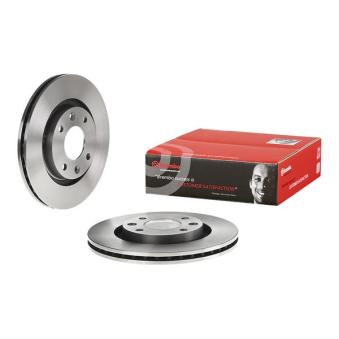 Jeu de 2 disques de frein avant BREMBO 09.8695.14