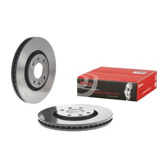 Jeu de 2 disques de frein avant BREMBO 09.8760.11