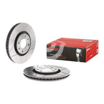 Jeu de 2 disques de frein avant BREMBO 09.8760.75