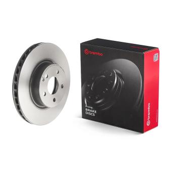 Jeu de 2 disques de frein avant BREMBO