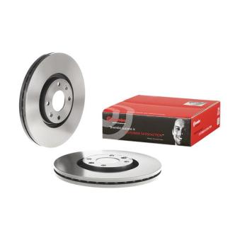 Jeu de 2 disques de frein avant BREMBO 09.9935.11
