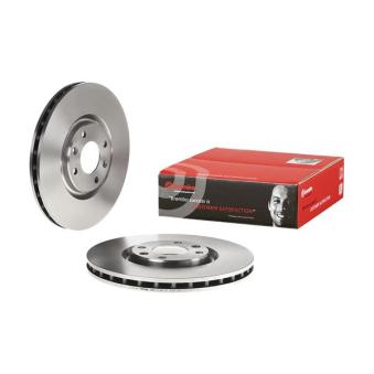 Jeu de 2 disques de frein avant BREMBO