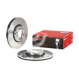 Jeu de 2 disques de frein avant BREMBO