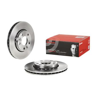 Jeu de 2 disques de frein avant BREMBO 09.A727.14