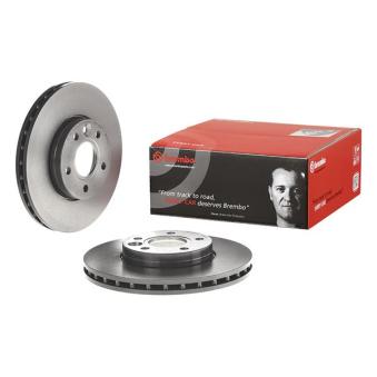 Jeu de 2 disques de frein avant BREMBO