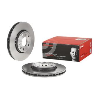 Jeu de 2 disques de frein avant BREMBO