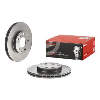 Jeu de 2 disques de frein avant BREMBO