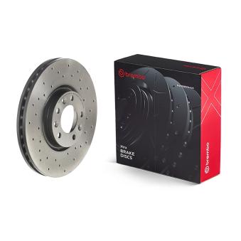 Jeu de 2 disques de frein avant BREMBO 09.C133.1X