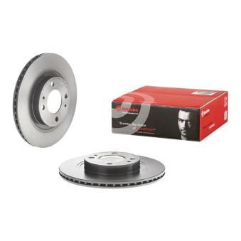 Jeu de 2 disques de frein avant BREMBO