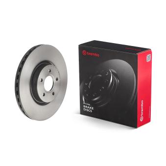Jeu de 2 disques de frein avant BREMBO