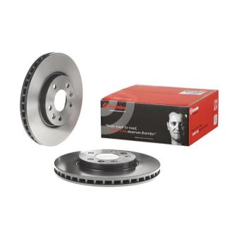 Jeu de 2 disques de frein avant BREMBO