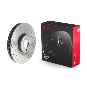 Jeu de 2 disques de frein avant BREMBO