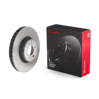 Jeu de 2 disques de frein avant BREMBO
