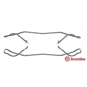 Kit d'accessoires, étrier de frein BREMBO A 02 202