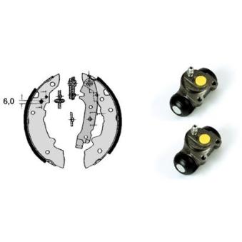 Jeu de mâchoires de frein BREMBO H 61 025