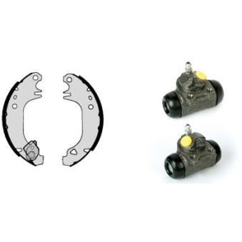 Jeu de mâchoires de frein BREMBO H 61 041