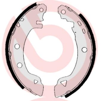 Jeu de mâchoires de frein BREMBO