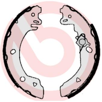 Jeu de mâchoires de frein BREMBO