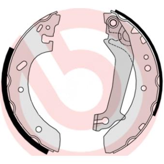 Jeu de mâchoires de frein BREMBO